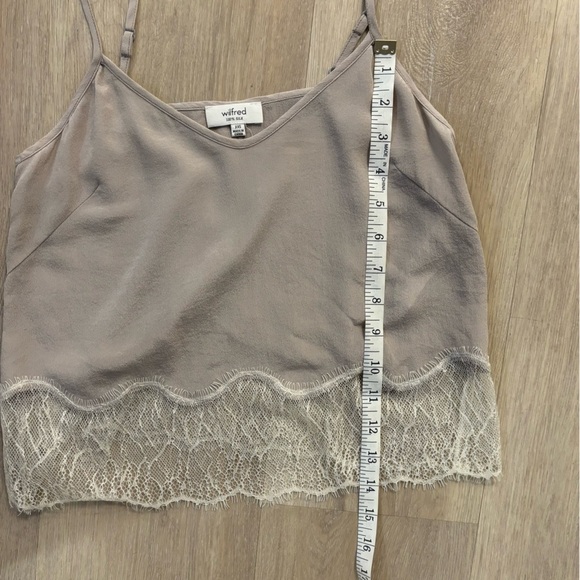 Aritzia Wilfred 100% Silk and Lace Camisole - Picture 8 of 8